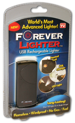 Forever cigarette Lighter USB Rechargeable Lighter